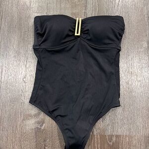 Sofia by Sofia Vergara Black Garment with Gold Buckles